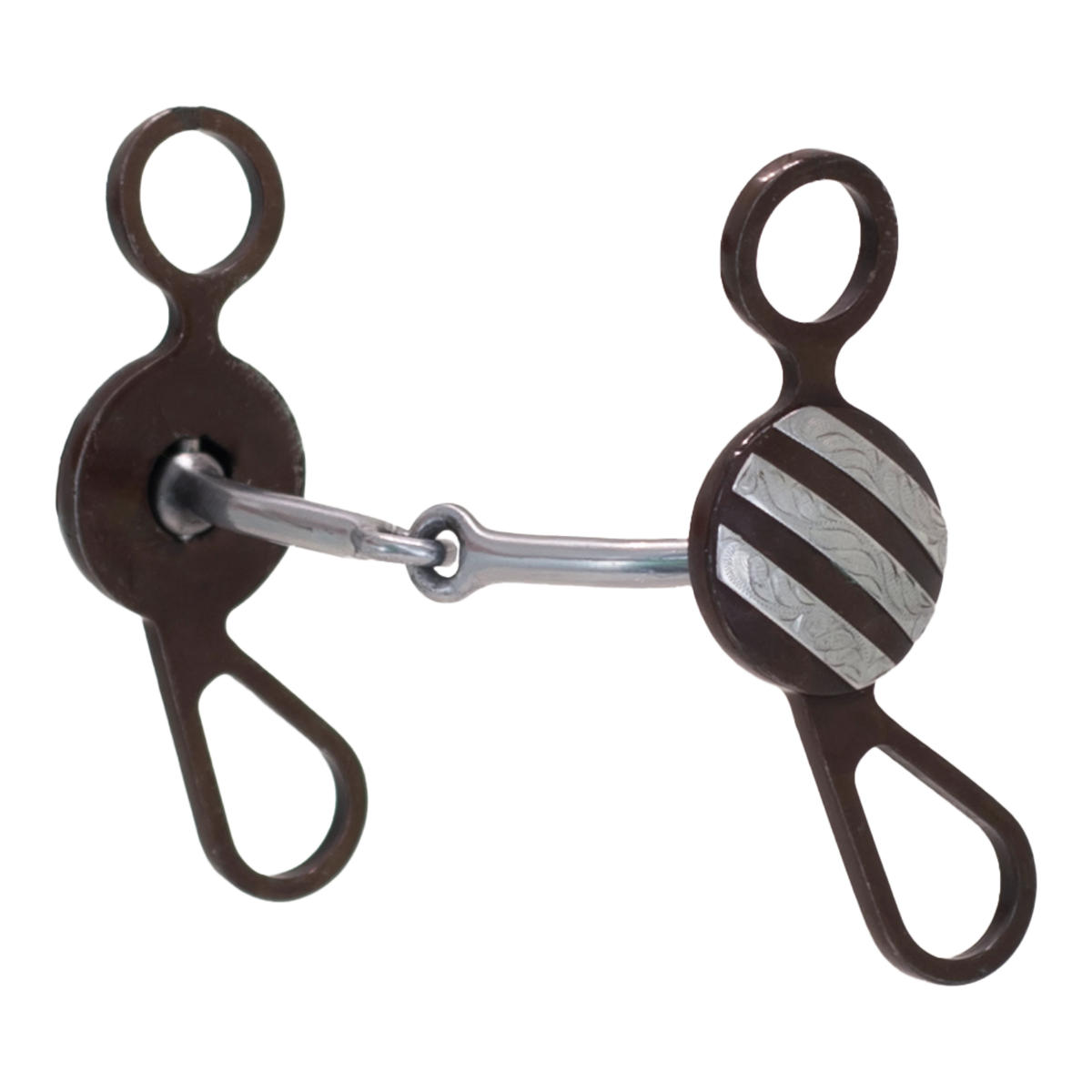 Tyler Magnus Short Concho Snaffle Bit